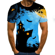 Load image into Gallery viewer, 2020 New Summer 3D printed men's T-shirt casual short-sleeved men's T-shirt fashion hip-hop top
