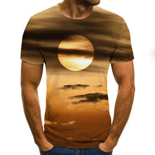 Load image into Gallery viewer, 2020 New Summer 3D printed men's T-shirt casual short-sleeved men's T-shirt fashion hip-hop top
