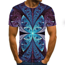 Load image into Gallery viewer, 2020 New Summer 3D printed men's T-shirt casual short-sleeved men's T-shirt fashion hip-hop top
